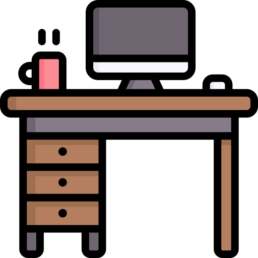 Desk Special Lineal color icon