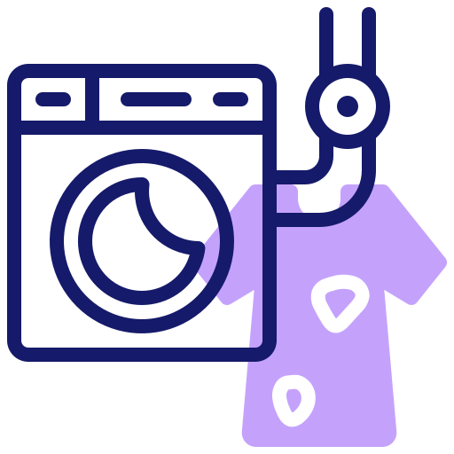 Laundry Inipagistudio Lineal Color icon