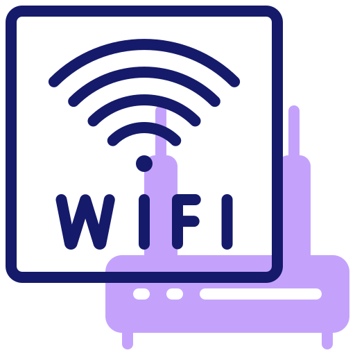 wifi Inipagistudio Lineal Color icono