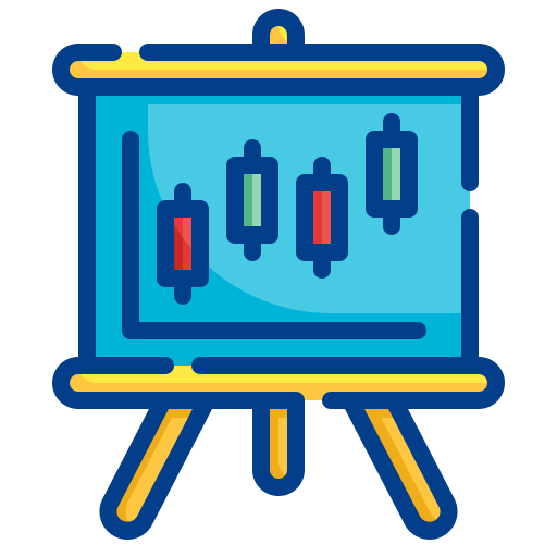 차트 Wanicon Lineal Color icon