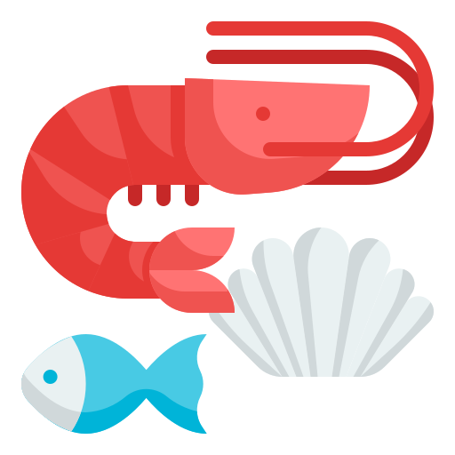 Seafood Wanicon Flat icon