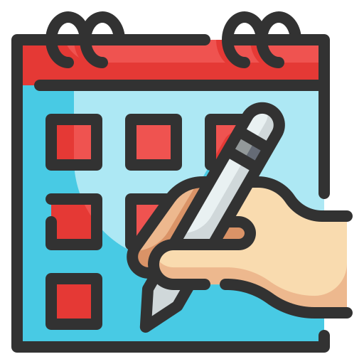 kalender Wanicon Lineal Color icon