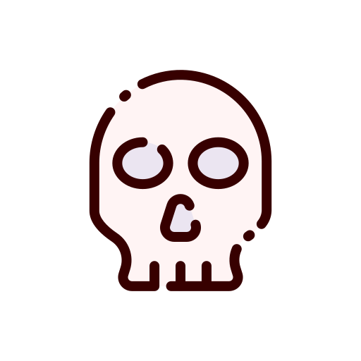 Skull Good Ware Lineal Color icon