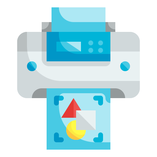 printer Wanicon Flat icoon