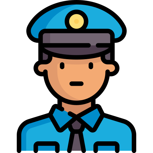 policial Special Lineal color Ícone