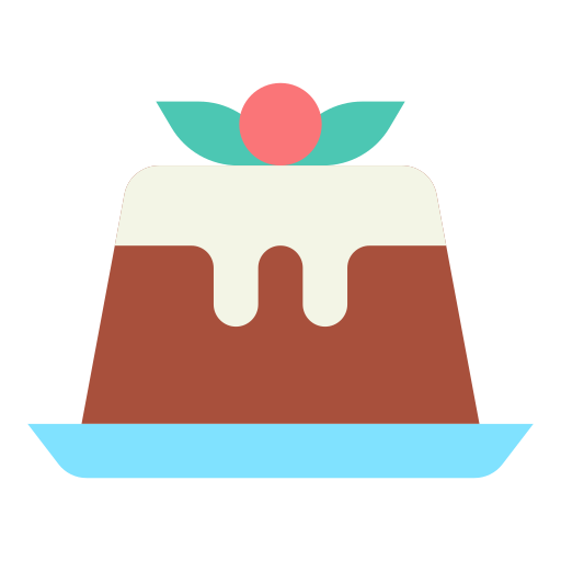pudding Good Ware Flat icoon