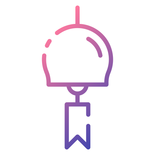 Wind chime Good Ware Gradient icon