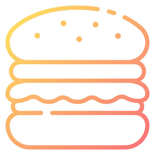 ハンバーガー Good Ware Gradient icon