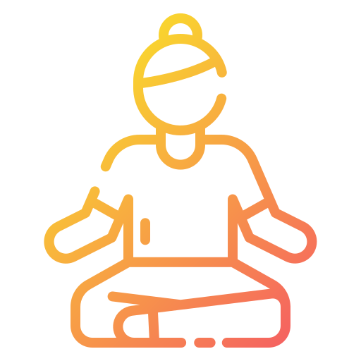 Meditation Good Ware Gradient icon