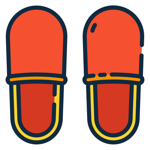 slippers Good Ware Lineal Color icoon