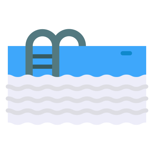 Swimming pool Good Ware Flat icon