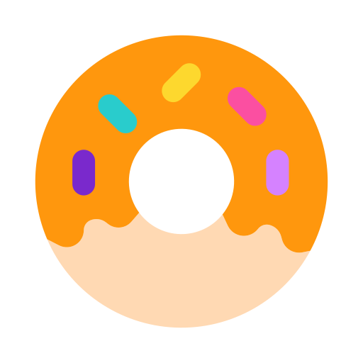 donut Good Ware Flat Icône