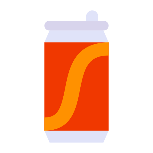 lata de bebida Good Ware Flat icono