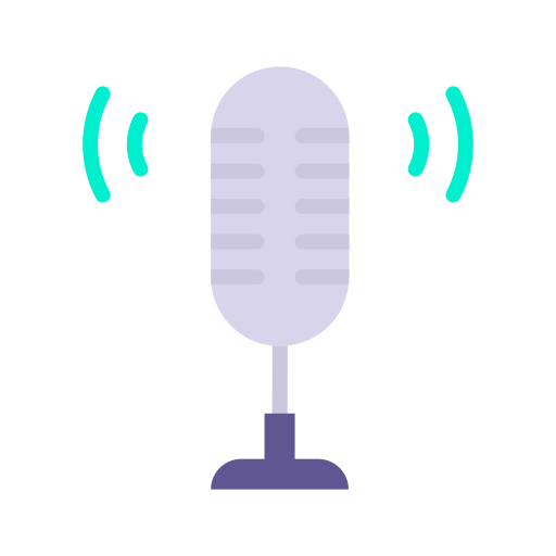micrófono Good Ware Flat icono