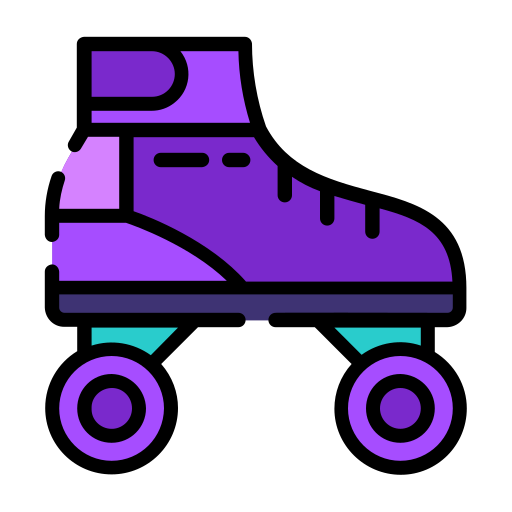 patins à roulettes Good Ware Lineal Color Icône