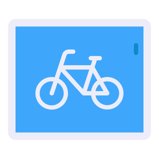 Cycle lane Good Ware Flat icon