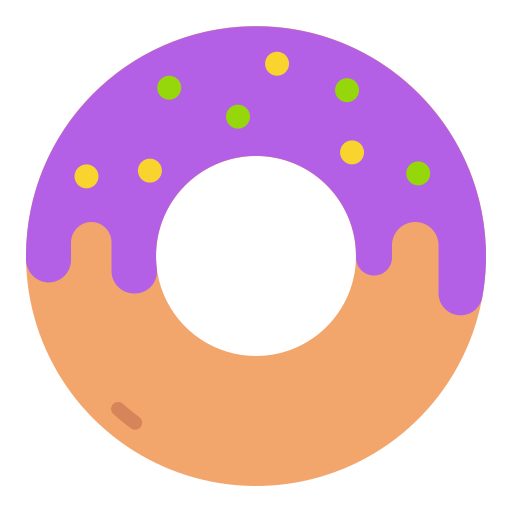 Donuts Good Ware Flat icon