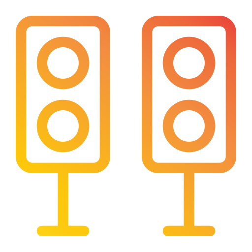semáforos Generic Gradient icono