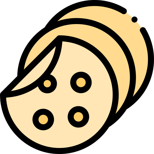 Tortillas Detailed Rounded Lineal color icon