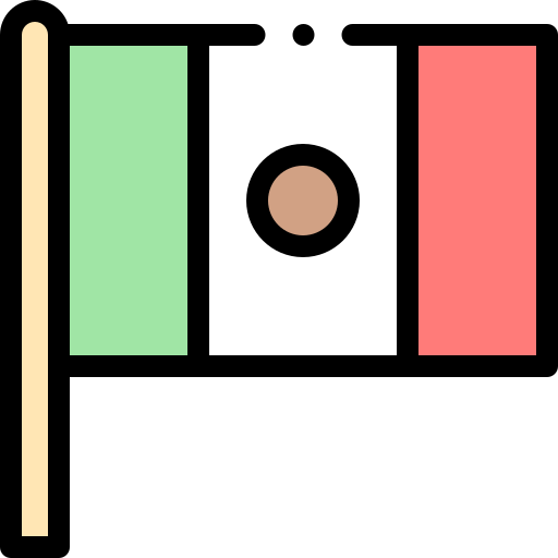meksyk Detailed Rounded Lineal color ikona