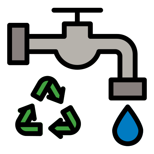 Водопроводный кран Generic Outline Color иконка