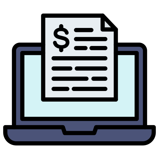 Income statement Generic Outline Color icon