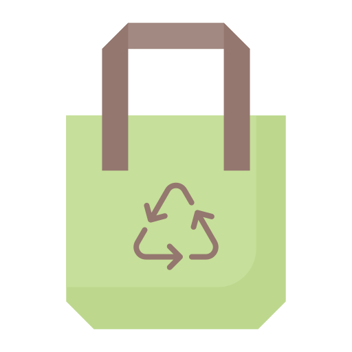 bolsa ecológica Generic Flat icono