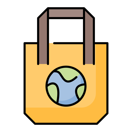 Recycled bag Generic Outline Color icon