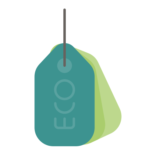 Eco tag Generic Flat icon