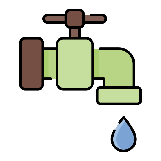 Water faucet Generic Outline Color icon