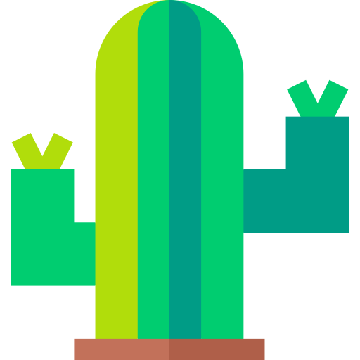 kaktus Basic Straight Flat ikona
