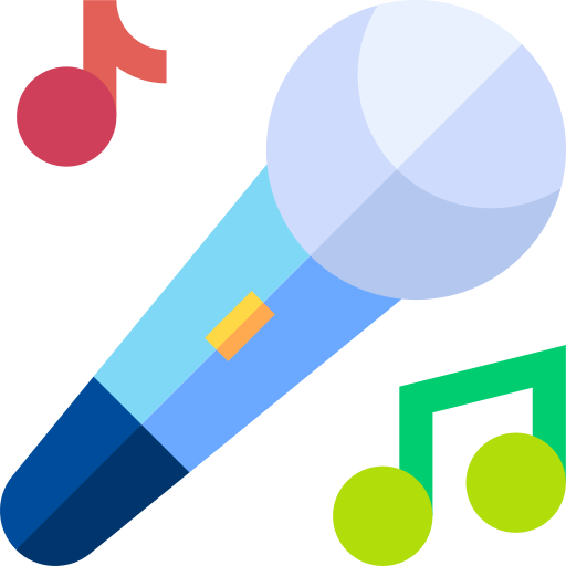 Microphone Basic Straight Flat icon