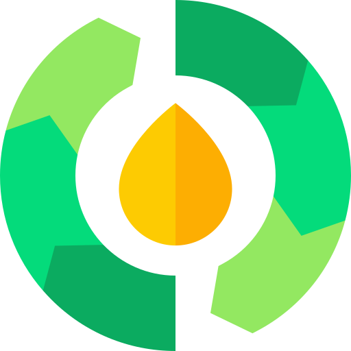 Renewable energy Basic Straight Flat icon