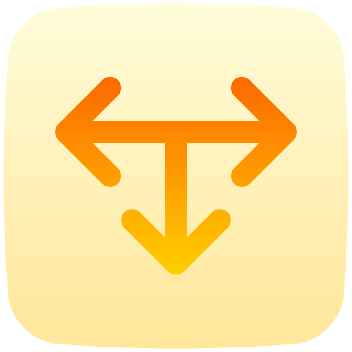 unión en t Generic Flat Gradient icono