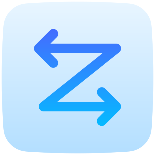 zigzag Generic Flat Gradient icono