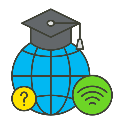 Online education Generic Outline Color icon