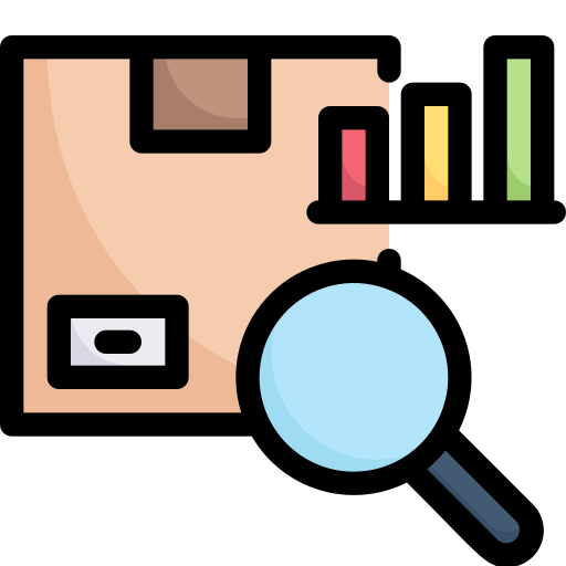 Analytics Generic Outline Color icon