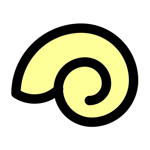 schelp Generic Outline Color icoon