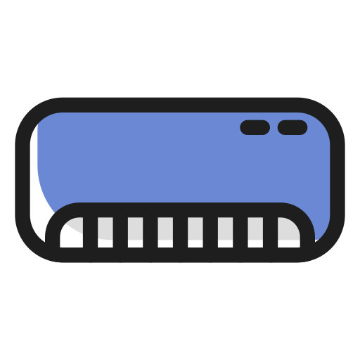 Air conditioner Generic Color Omission icon