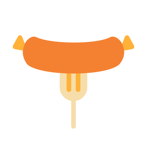 Sausage Generic Flat icon