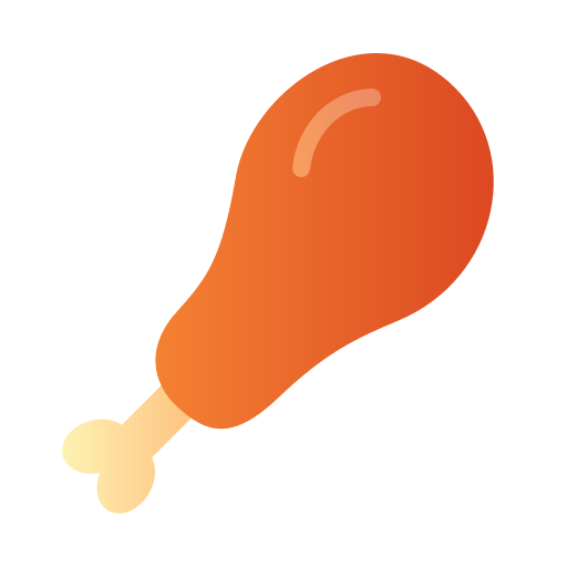 hühnerschenkel Generic Flat Gradient icon