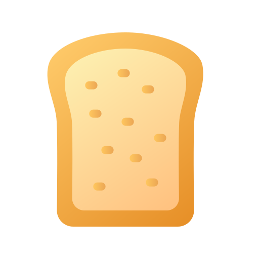 Хлеб Generic Flat Gradient иконка