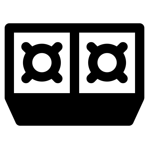 Газовая плита Generic Glyph иконка