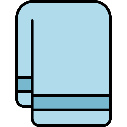 タオル Generic Outline Color icon