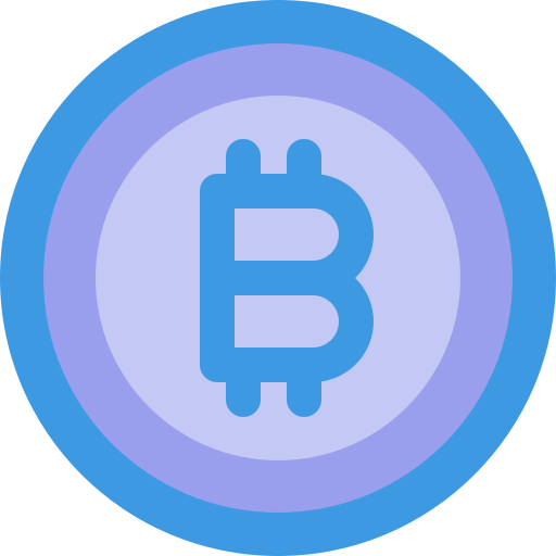 bitcoin Berkahicon Flat icoon