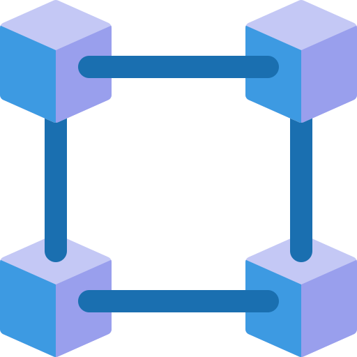 blockchain Berkahicon Flat icono