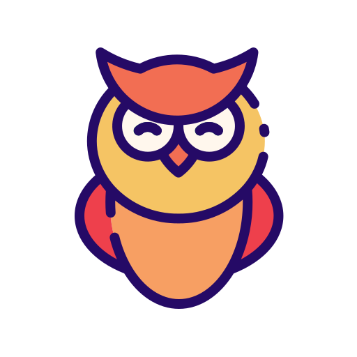 Owl Good Ware Lineal Color icon