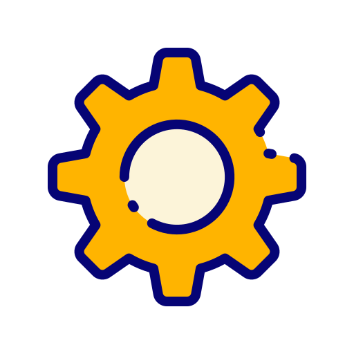 Cogwheel Good Ware Lineal Color icon