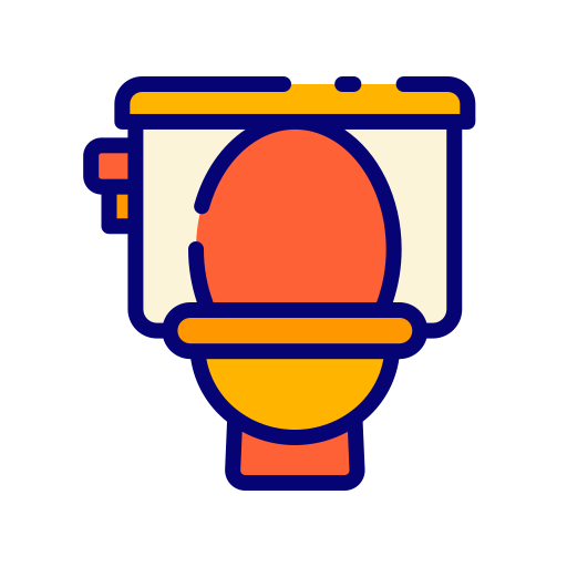 Toilet Good Ware Lineal Color icon