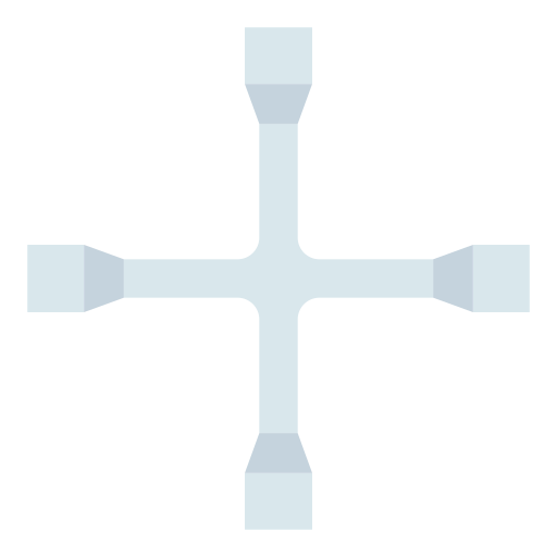 klucz krzyżowy Good Ware Flat ikona